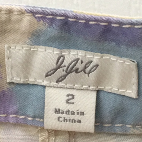 FINAL MARKDOWN J Jill cotton summer skirt 2 - Picture 7 of 15